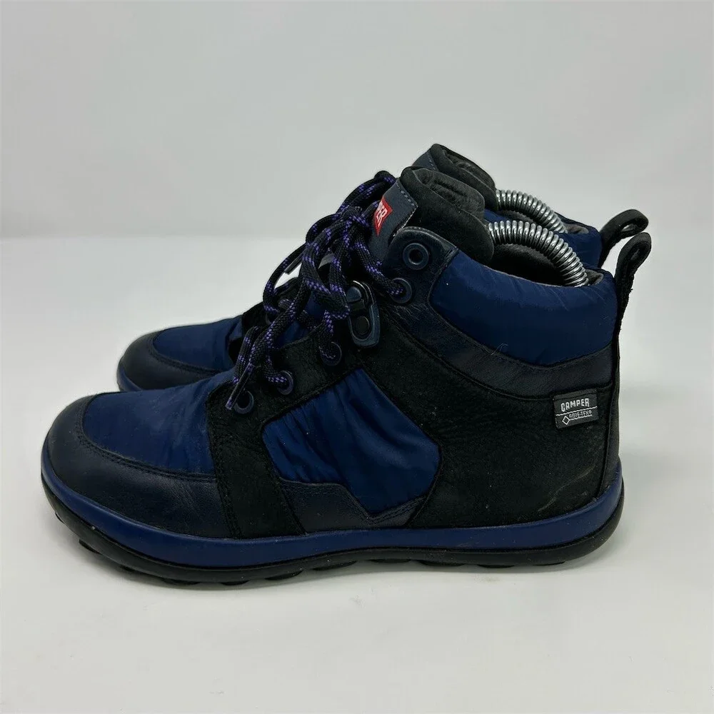 Camper Peu Pista Women's Blue/Black Lace Up Gore-Tex Hiking Ankle Boots EU 37 - Picture 8 of 14